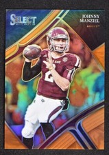 2023 Select Draft Picks Base Field Level Orange #198 Johnny Manziel /49