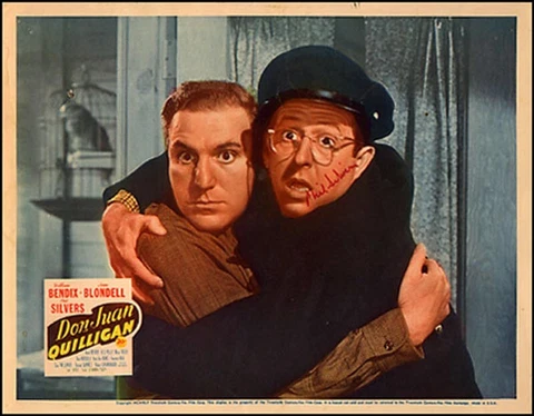 PHIL SILVERS - LOBBY CARD SIGNED Cover