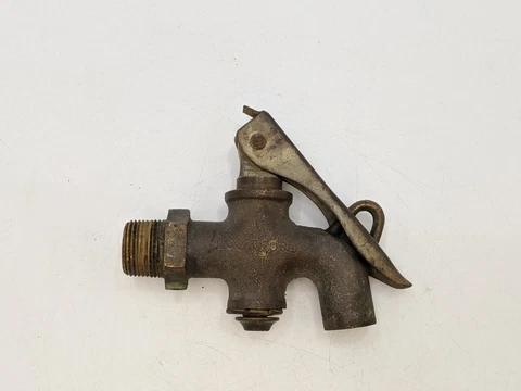 VTG Brass Rockford Locking Spigot Valve Faucet Drum Barrel Top Garden Plumbing Cover