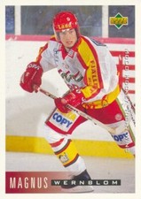 1995-96 Swedish Upper Deck #160 MAGNUS WERNBLOM - MoDo Hockey