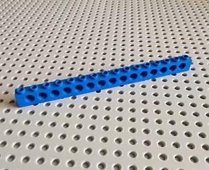 LEGO Technic Lochbalken Lochstein 1x16 Blau Blue Technic Brick 3703 A051 - Bild 1 von 1