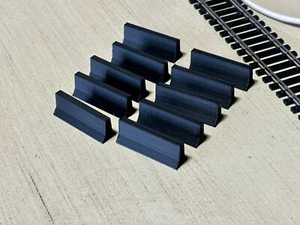 Jersey Barrier K Rail x10 HO Maßstab 1:87 Diorama Zug Layout Miniaturen Autobahn - Bild 1 von 8