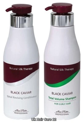 Mon Platin Caviar Reviving Hair Conditioner & Total Shampoo For Curly Hair 500ml - Image 1 of 3