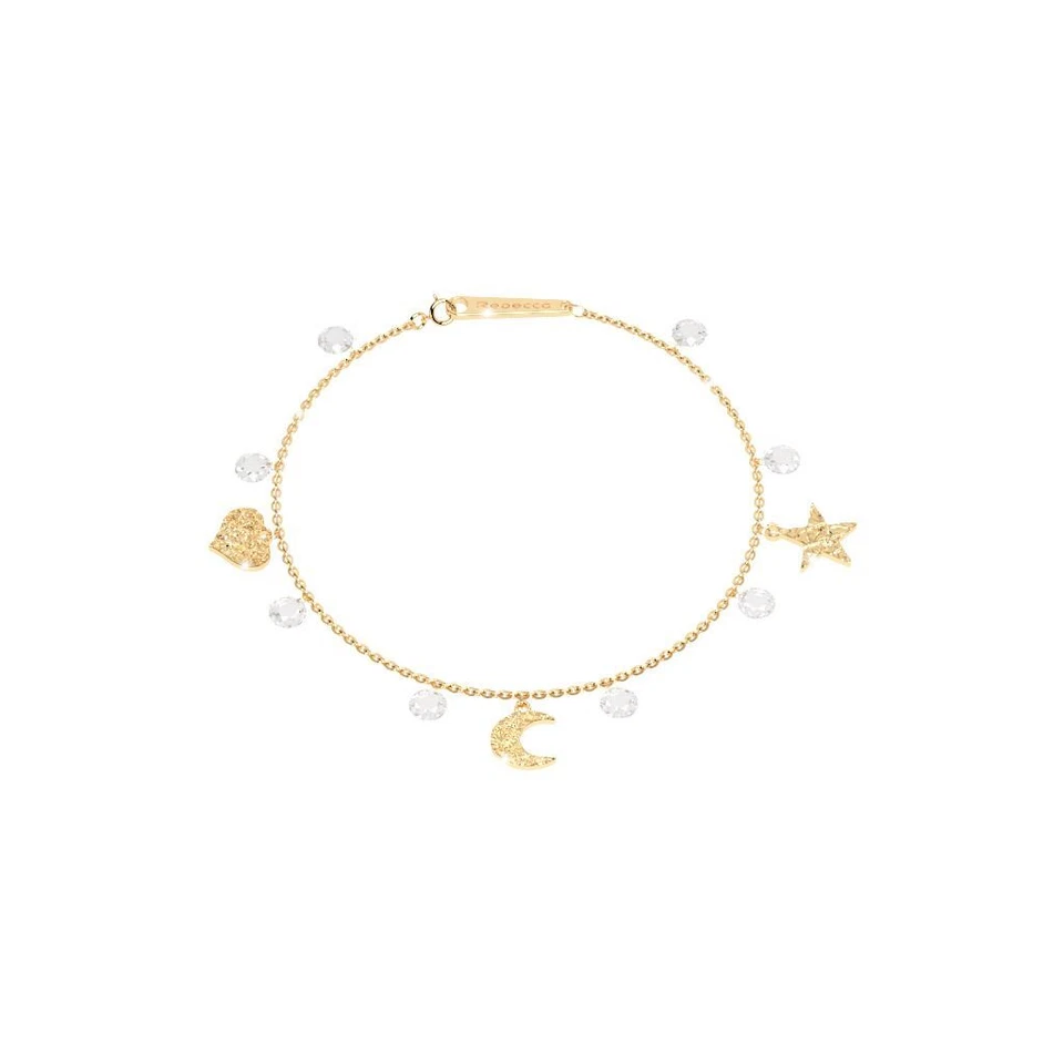 Rebecca - SLCBOB18 - Bracciale Lucciole in argento 925 e pietre con 3 elementi l - Immagine 1 di 1