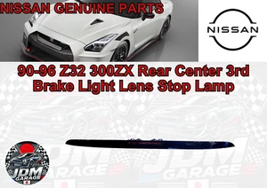 NISSAN Genuine 90-96 Z32 300ZX Rear Center 3rd Brake Light Lens Stop Lamp New - Foto 1 di 6