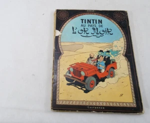 BD TINTIN au Pays de l'or noir Hergé édition B35 1964 - Imagen 1 de 7