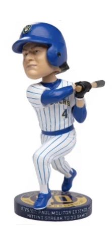 2021 Milwaukee Brewers Paul Molitor bobblehead, New in Box Cover