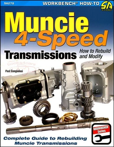 LIBRO DE REPARACIÓN SERVICIO TRANSMISIÓN MANUAL TALLER RECONSTRUCCIÓN MUNCIE M22 M20 M21 CÓMO HACERLO Foto 1 de 1