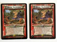Shinjo Technique (2) L5R Legend of the Five Rings CCG Hidden Emperor