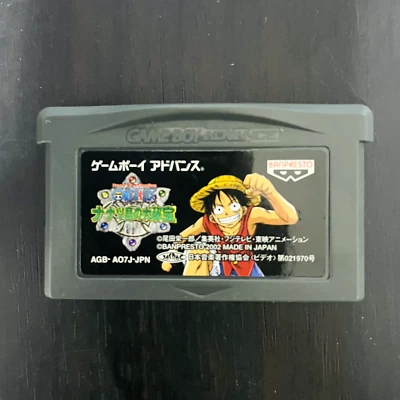 One Piece Nanatsutou no Daihihou Nintendo Game Boy Advance Banpresto 2002 Retro - Image 1 of 4