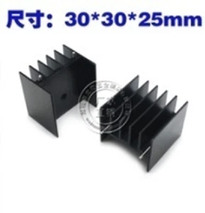 Aluminium 30*30*25mm Triode 2 Pin Heatsink Electronic Radiator for MOSFET Tube - Picture 1 of 1