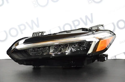 Perfect! 2022-2025 Honda Civic LX EX LED Headlight Left Driver Side Chrome OEM - Image 1 of 4