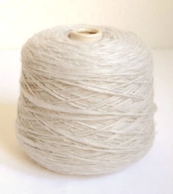 Italian Wool yarns, 1.76 lb / 800 grams cone - Image 1 of 3