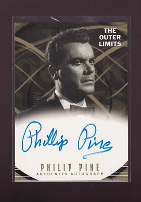 Outer Limits 2002 Premiere autograph card A13 Phillip Pine - Image 1 of 2