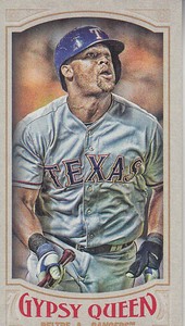 2016 Topps Gypsy Queen Mini #86 Adrian Beltre