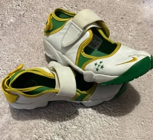 Nike Air Rift 2004 Brazil Men Leather Shoes Original Collection US 8 - Picture 1 of 14