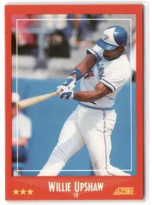 Willie Upshaw 1988 Score #279 - K7333 - Picture 1 of 2