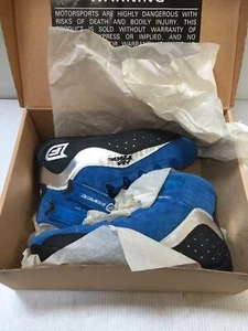 NO Fear Driving Force Racing Shoes Size 8.0 US, Blue - Picture 1 of 4