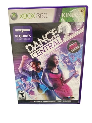 Dance Central 2 Xbox 360 Kinect Game With Case & Manual - Image 1 of 4
