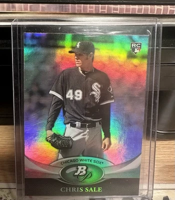 2011 Bowman Platinum Chris Sale #35 (RC) Rookie Card. - Image 1 of 2
