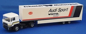 Herpa H0 - MAN F90 Truck with Trailer Audi Sport Exclusive Series - Picture 1 of 1