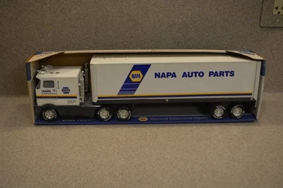 MÁQUINA DE SONIDO VINTAGE NYLINT DIECAST NAPA AUTOPARTES SEMI CAMIÓN EN CAJA ORIGINAL Foto 1 de 4