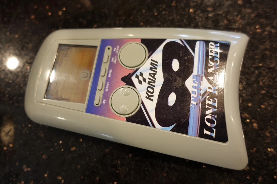 KONAMI LONE RANGER  Vintage Electronic Handheld Tabletop  Arcade Video game C1 - image 1 of 4