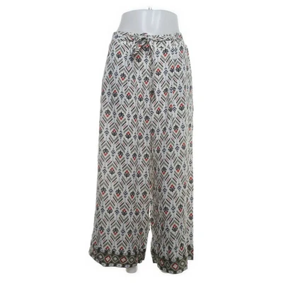 Springfield, Palazzohose, Größe: 40, Weiß/Mehrfarbig, Damen #fIJ - Bild 1 von 4