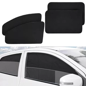 4x Magnetic Car Shade Curtains Privacy Insulation UV Protection Curtains - Picture 1 of 10
