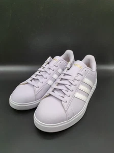 Adidas Grand Court Cloudfoam Damen Lifestyle Tennisschuhe, Größe: 10, helllila - Bild 1 von 6