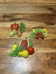 Vintage Dart, Inc Küche Wandbild Obst Gemüse 3er Set - Bild 1 von 5