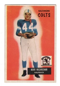 1955 Bowman Football Bert Rechichar # 20 EX/NMT - Bild 1 von 1