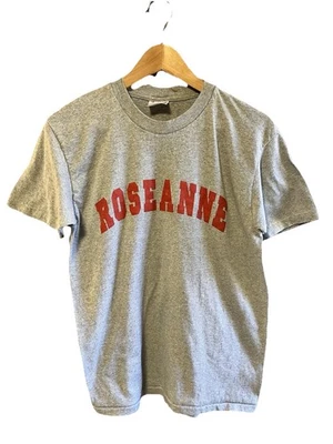 Camisa de colección de los 80 de una sola puntada Hanes para hombre L 50/50 gris 'Roseanne' programa de televisión Foto 1 de 4