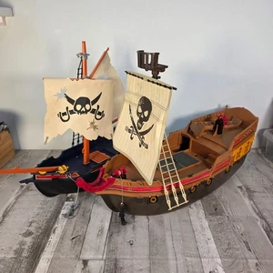 Playmobil Pirata Galeón 5135 y 5810 Pirata Corsario Barco Con Figuras y Armas - Imagen 1 de 15