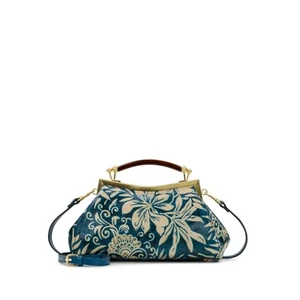 Patricia Nash Kelmscott Frame Satchel - Greek Floral - Bild 1 von 4