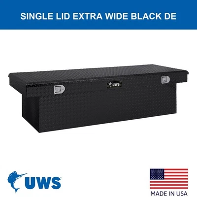 FOR 2008-2022 Ford F-450 Super Duty 72" Extra-Wide Crossover Truck Tool Box - Image 1 of 4