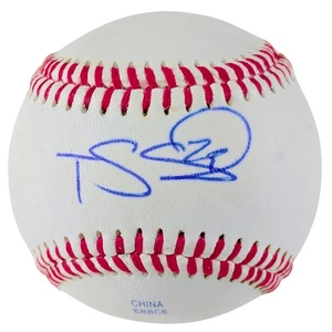Travis Snider Signed Baseball Toronto Blue Jays KC Royals Autograph Proof COA - Picture 1 of 8