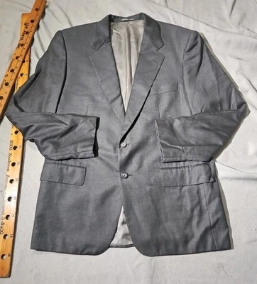 Blazer Corneliani Para Hombres 52r Gris Lana Virgen Italia Abrigo Deportivo Chaqueta Lujo  Foto 1 de 4