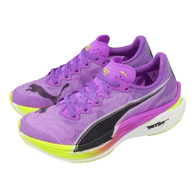Puma Deviate Nitro Elite 3 Wns Magenta Yellow Alert Women Racing Shoes 309810-04 - Image 1 of 4