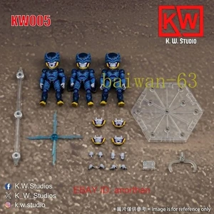  Action Figure 3pcs/set Toys Model K.W. Studio KW005 DBZ Tiny Cell Jr. 1/12 H8cm - Picture 1 of 10