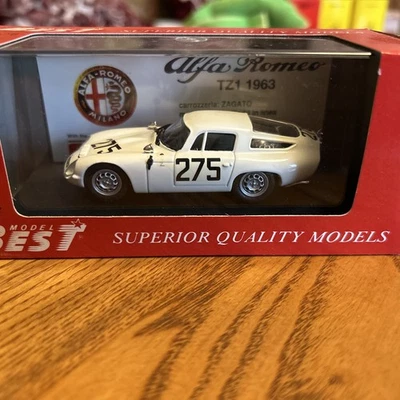 Alfa Romeo TZ1 Monza 1963 (Best Models 9060) 1/43 - Image 1 of 4