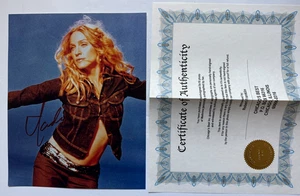 Madonna - Musik   - original Autogramm   - Größe     25 x 20 cm - Bild 1 von 4