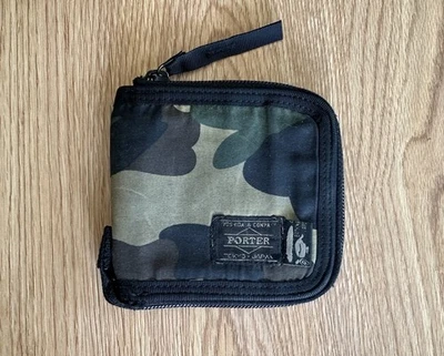 BAPE x Yoshida PORTER Wallet | Camo | Limited Japan RARE | A BATHING APE | - Image 1 of 4