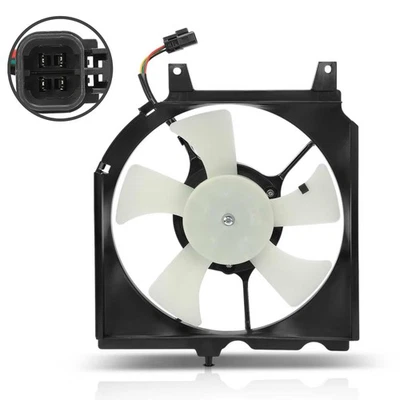 1x Conjunto de ventilador condensador de aire acondicionado con cubierta para Nissan NX 1991-1993 Sentra 1991-1994 Foto 1 de 4