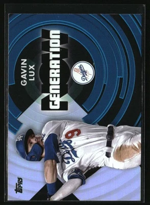 2022 Topps #GN-16 Gavin Lux Generation Now - Image 1 of 2
