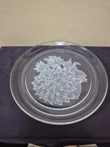 Cristallo di Hoya - Fiore del mese - Dalia - Firmato T. Yamamoto - Foto 1 di 9