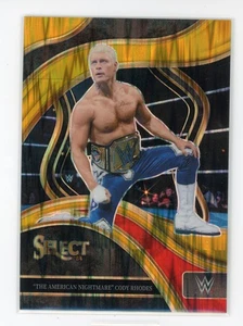 2024 Panini Select Cody Rhodes Ringside Gold Shock #4/10 *Print Lines* (EG) - Picture 1 of 1