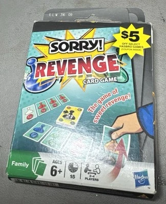 Sorry! Revenge Card Game The Game of Sweet Revenge by Hasbro - Image 1 of 2