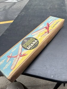 Nuevo de Lote Antiguo Frog Diana Towline Planeador Vuelo Libre Balsa Modelo Avión Kit - Imagen 1 de 8
