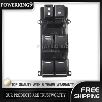 35750-TR0-A21 para Honda Civic EX-L 2012-2013 nuevo interruptor de ventana eléctrica delantero izquierdo Foto 1 de 4